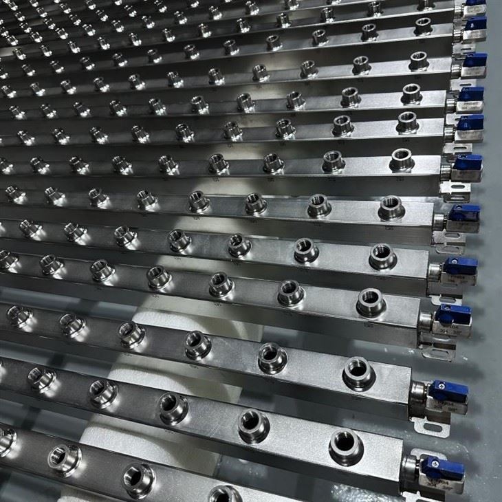 316 Tabung Sirip Las HF Stainless Steel untuk Pendinginan Cairan Penyimpanan Energi